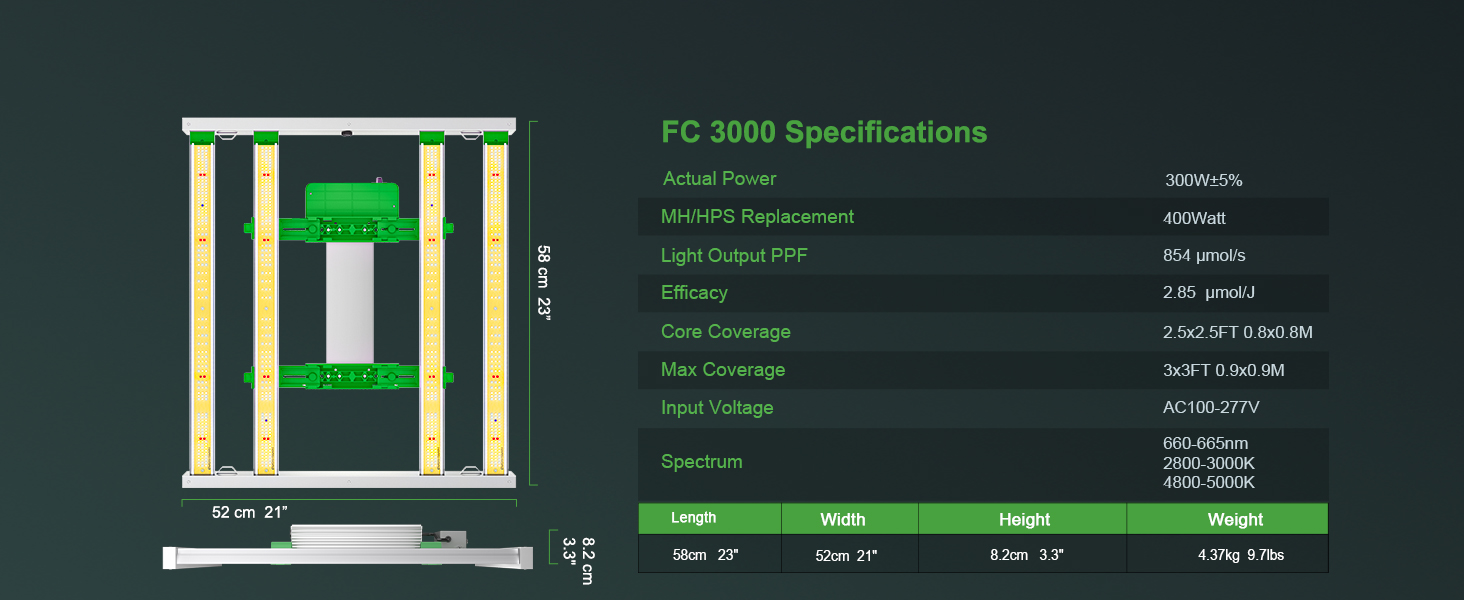 Mars Hydro FC3000 - 5