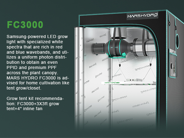 Mars Hydro Smart FC3000 LED Grow Light -6