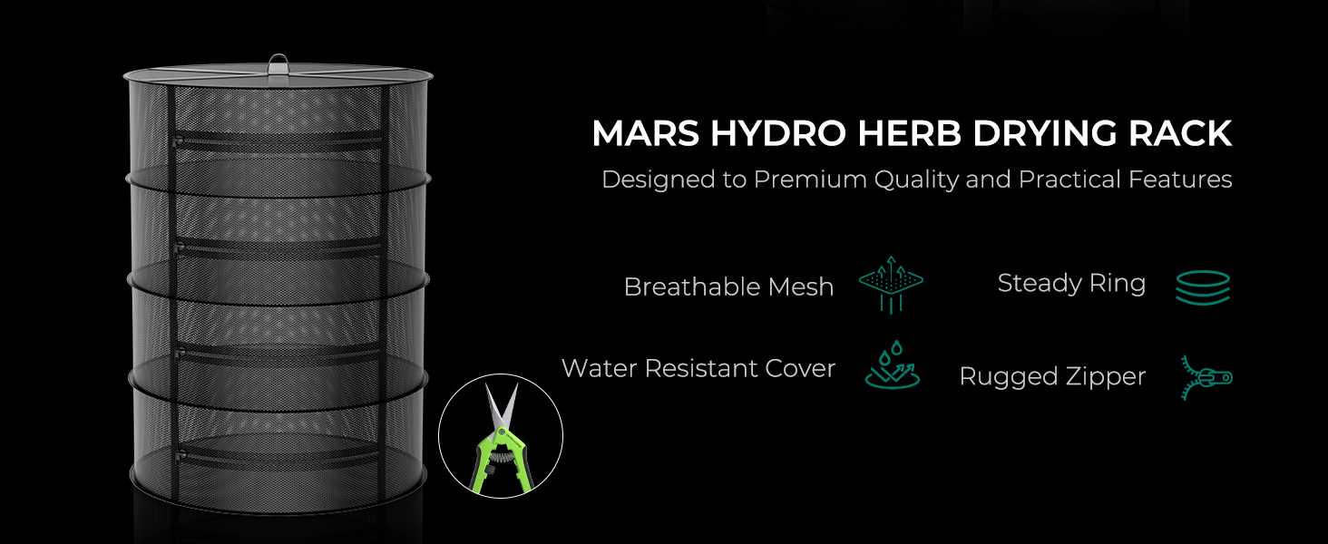 Mars-Hydro-herb-drying-rack-sale-point