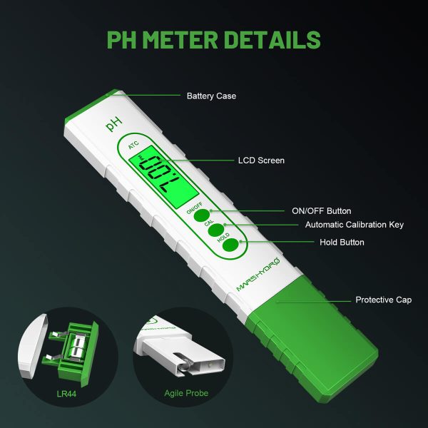 Mars Hydro PH meter specification