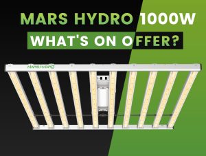 ไฟ LED เติบโต Mars Hydro 1000W