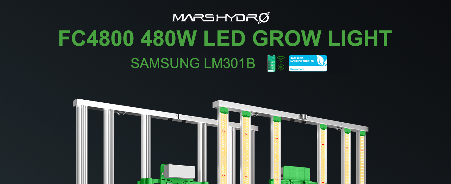 มาร์ส ไฮโดร สมาร์ท เอฟซี 4800 Samsung LED Grow Light สำหรับดอกผักในร่ม-1